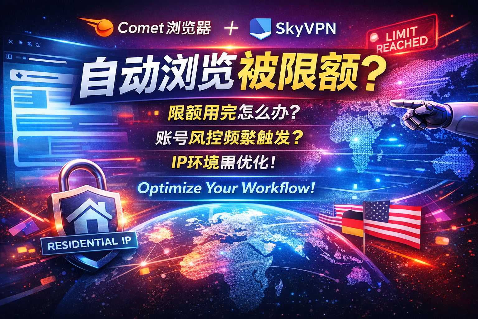 被 Perplexity Comet 浏览器“您已达到本周助手自动浏览任务的使用上限”打断的一天|一条真实使用记录